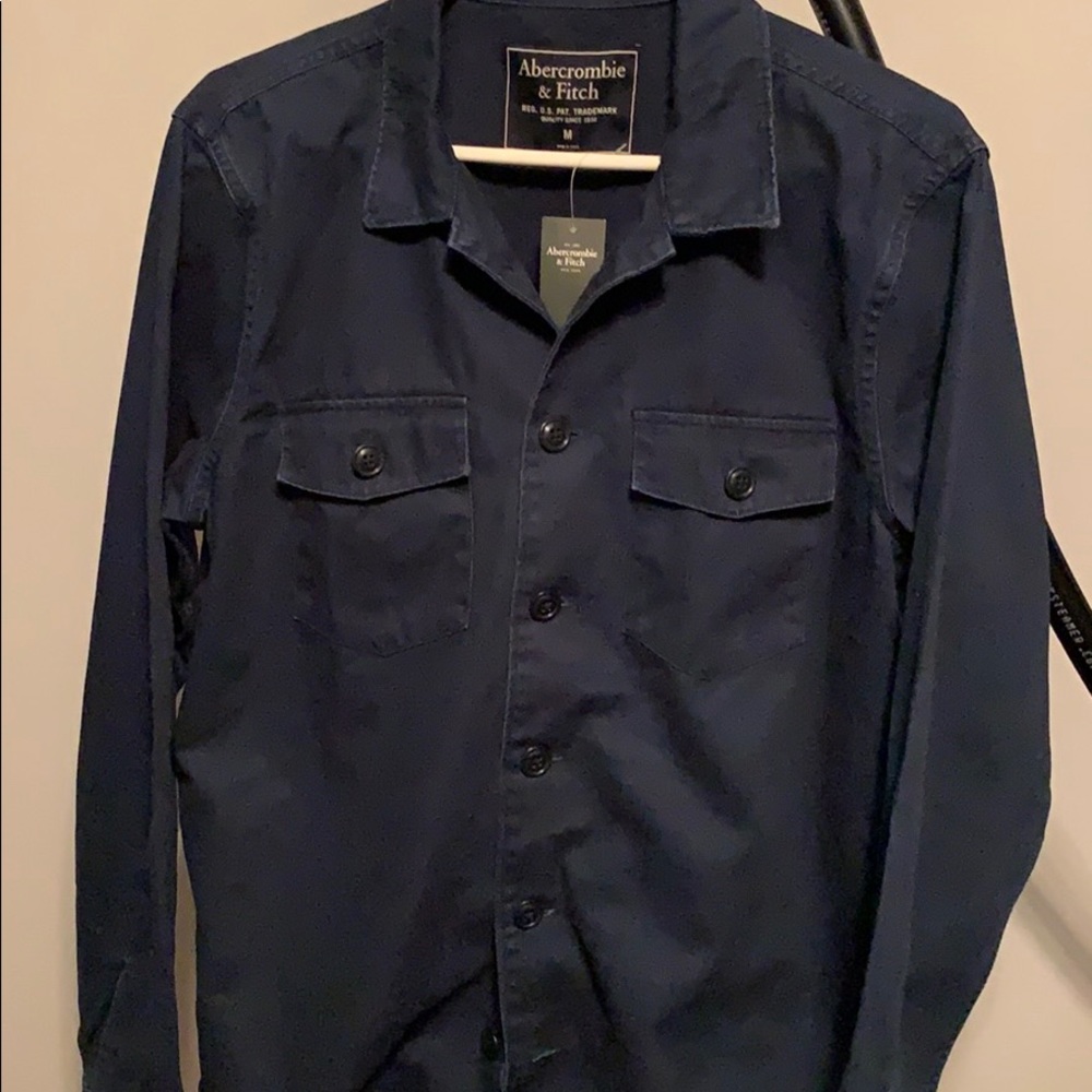Abercrombie shirt jacket